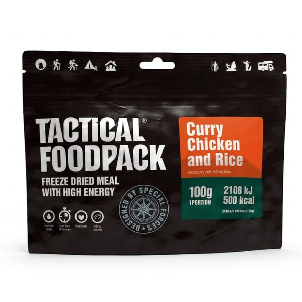 Tactical Foodpack Curry Chicken & Rice 100g