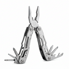 ApexGear 15-in-1 Multitool van RVS voor Outdoor en Noodpakket
