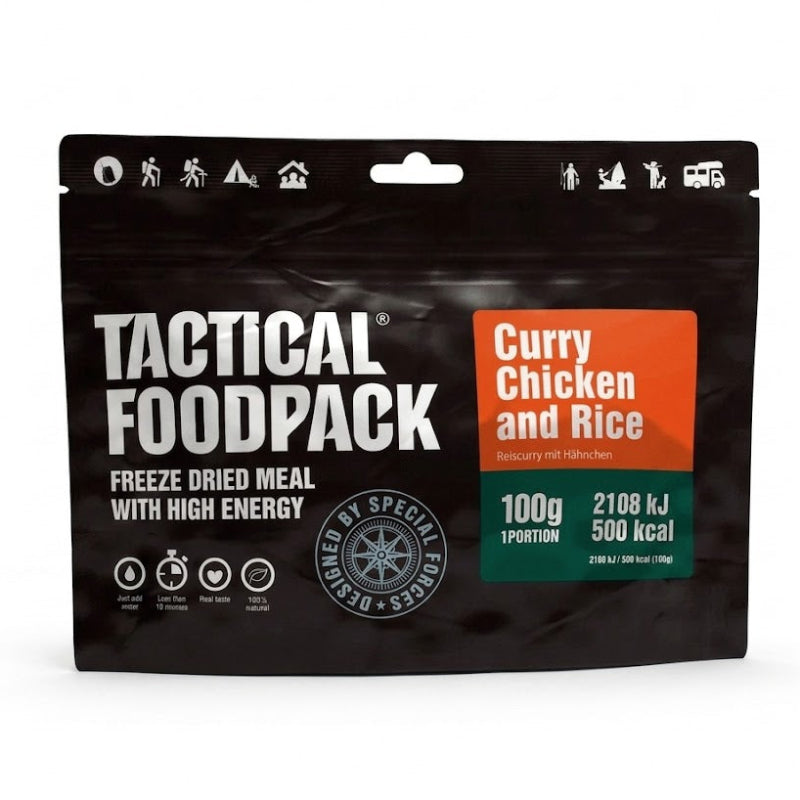 Tactical Foodpack Curry Chicken & Rice 100g
