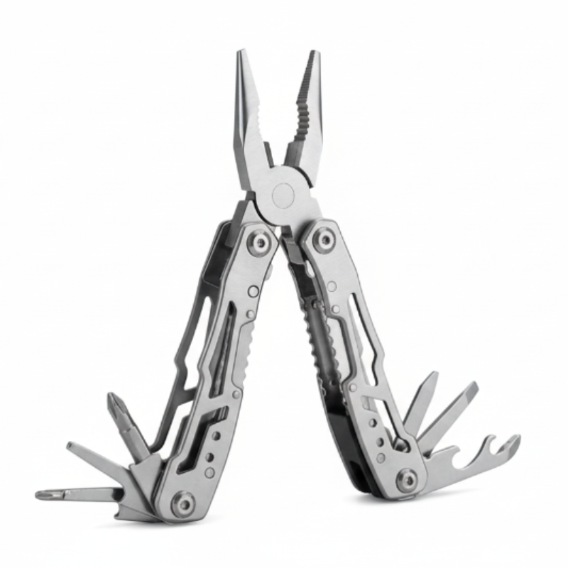ApexGear 15-in-1 Multitool van RVS voor Outdoor en Noodpakket