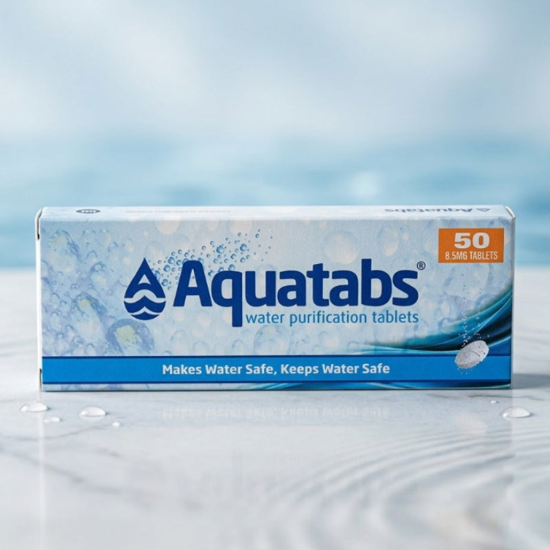Waterzuiveringstabletten 50 stuks voor noodpakket en outdoor