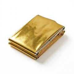 Compacte Goud/Zilver Nooddeken 160 x 210 c