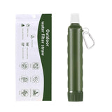 Outdoor Waterfilter Rietje met Karabijnhaak voor Noodpakket